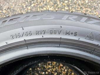 4 Zimní pneumatiky Pirelli Sottozero 3 Winter 215/55 R17 XL - 6