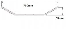 TOP Nabídka Řidítka 22 mm pro motocykly SV 650, GSF 650, FZ6 - 6