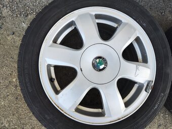 15"letní alu sada 5x100 origo Fabia Roomster Polo Ibiza - 6