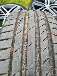 Alu kola 5x100 R17 7J ET46 letní pneu 215/40 R17 - 6