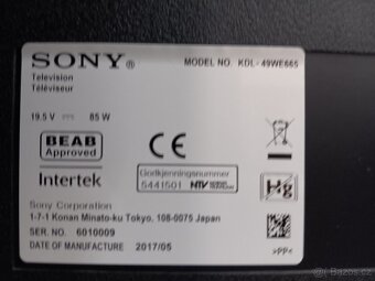 Sony KDL-49WE665,123cm,Full HD,Smart Wifi,DVB-T2 - 6