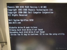 Starý PC DELL, Celeron 1GHz, RAM 192 MB - 6