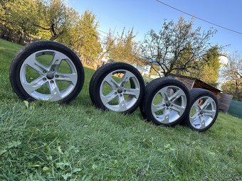 Originál alu kola Audi A3 (8V) TOP Stav-letní pneu - 6