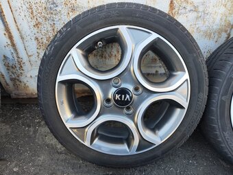 15"letní alu sada 4x100 origo Kia Picanto 175/50 TPMS - 6
