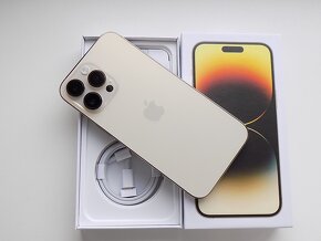 APPLE iPhone 14 Pro MAX 128GB Gold - ZÁRUKA - TOP STAV - 6