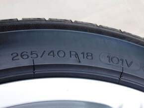 18" 5x130 ALU KOLA PORSCHE 911 997 - ORIGINÁL - 6