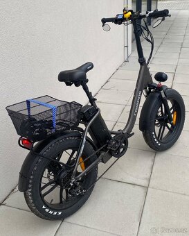 Elektrokolo skládací Fatbike HECHT COMPOS XL GRAY - 6