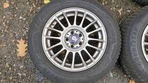 Zimní sada - disky Sparco 5x100, pneu GoodYear 195/65 R15 - 6