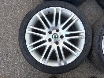 Originál alu Škoda Superb 2 LUXON 225/40 R18 - 6