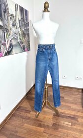 Luxusní džíny s extra vysokým pasem YVES SAINT LAURENT - 6