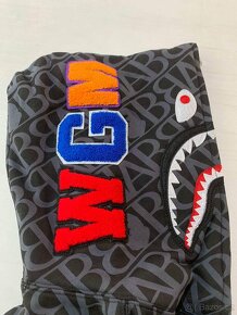 Bape mastermind shark hoodie mikina - 6