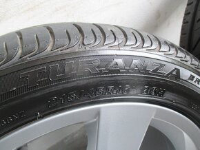 Prodám orig. alu VW 5x100 R16 s letním pneu 215/45/16 - 6