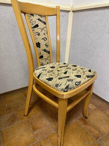 Židle THONET světlé, 7ks - 6