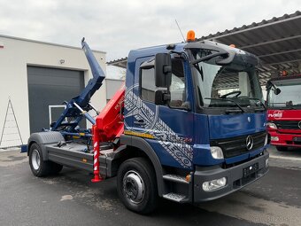 MERCEDES ATEGO 1224 HÁKOVÝ NOSIČ KONTEJNERŮ HYDRAULICKÁ RUKA - 6