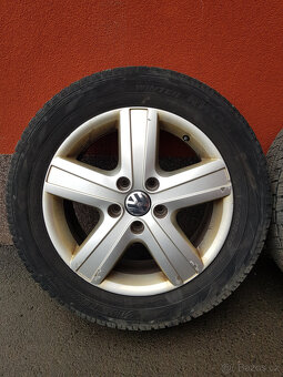 Originální ALU kola VW Multivan T5 + zimní pneu 215/60/R17C - 6