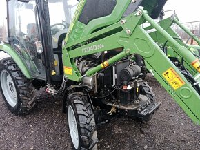 Malotraktor Zoomlion RK 504 (50H) s čelním nakladačem - 6