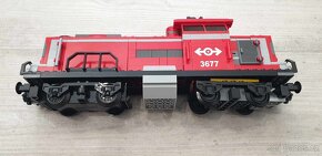 LEGO VLAK 3677, Red Cargo Train - 6