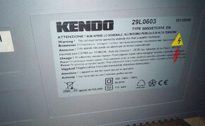 Retro TV Kendo 70cm + Set-top-Box s dálk. ovl. + SCART kabel - 6