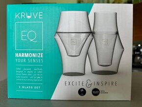 Sklenice na kávu Kruve EQ Glass Set Excite & Inspire - 6