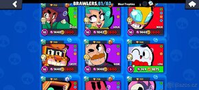 Brawl stars účet 58000 poháru - 6