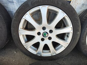 17"letní alu sada Sputnik 5x112 origo Octavia 2 RS TDI Golf - 6