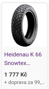 Heidenau 110/80 R14,  K66, nepoužitá - 6