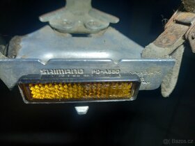 Prodám historické pedály shimano PD - A 550 - 6