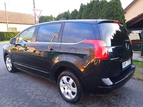 PEUGEOT 5008 1,6HDi82kw,rv11/2011,BLACK,ALU,5-MÍST,STK - 6