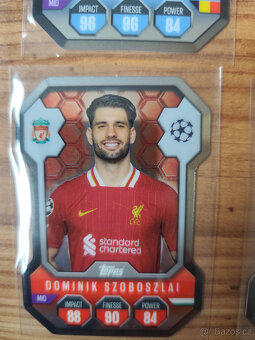 Fotbalové kartičky Match Attax 2024/25 - Chrome Shield - 6