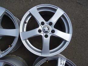 Alu disky na Škoda 16", 5x112, ET 45, šíře 6,5J - 6