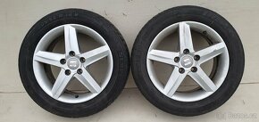 Alu kola Seat 16" 5x112 s letními Semperit 205/55R16 - 6