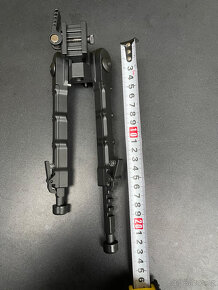 Kovový Bipod Dvojnožka na lištu 22mm - 6