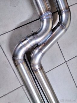 Lincoln Mark VIII 4,6 V8 duální Cat-Back nerezový výfuk - 6