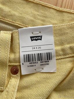 Nové dámské Jeans Levi's 501 original cropped - 6