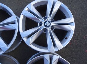 Alu disky originál Seat 17", 5x112, ET 39, šíře 7J - 6