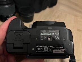 SONY DIGITALNI FOTOAPARAT DSLR-A350+ 2 OBJEKTIVY+NABÍJEČKA - 6