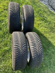 Prodám - Sadu Alu kol 5x112mm, ET43, R15, DEZENT,MICHELIN - 6