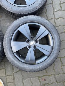 ORIGINÁL Alu Škoda TRITON R17, 5x112 - TOP STAV, ZIMNÍ - 6