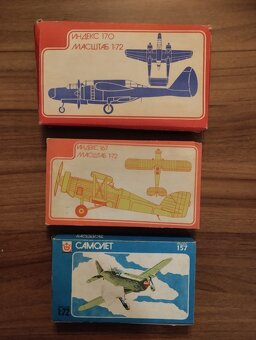 Modely letadel FROG,VEB PLASTICART,AIRFIX,MATCHB - 6