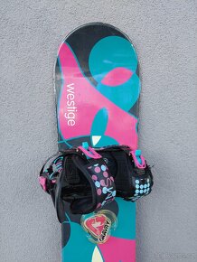 Snowboard WESTIGE, 130 cm + snowboardové boty - 6