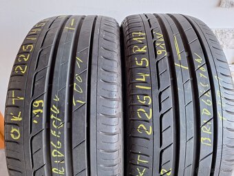 Prodám letní pneu 225/45/17 Continental a Bridgestone - 6