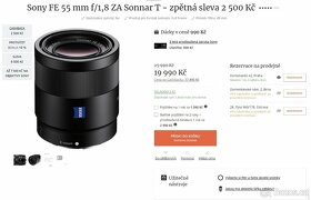 SONY FE 55 mm f/1.8 ZA Sonnar T - 6