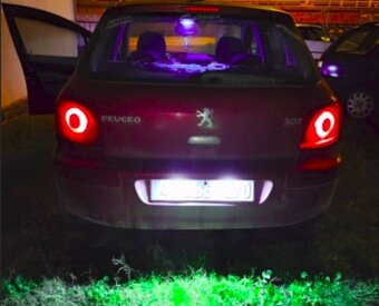 LED osvetleni SPZ EVC značky Peugeot Citroen - 6