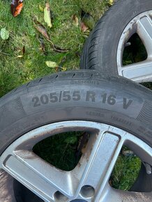 Alu disky + zimni pneu 205/55R/16 - 6