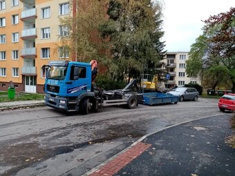 MAN TGM 15.250 Hákový nosič kontejneru , hydraulická ruka - 6