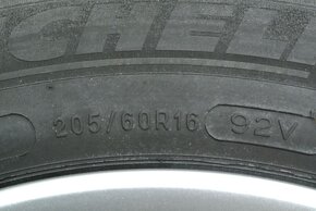 zánovní originál ALU BMW 16" 5x120 ET31 pneu 205/60/16 - 6