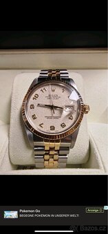 Rolex Datejust 36 - Yellow Rolesor 16013 - 1988 rok - 6