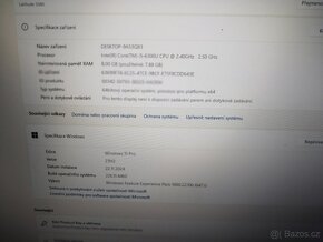 Dell 5580 i5 / 8 GB / 256 SSD / W11 / nová baterie - 6