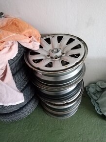 Zimní pneu 195/65 R16, disky 5x112, disky 5x100 - 6