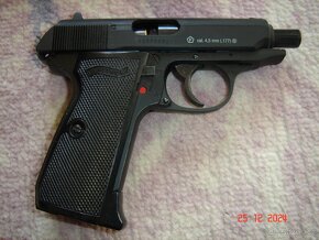 Prodám krásnou novou vzduchovou pistole Walther PPK na CO2 - 6